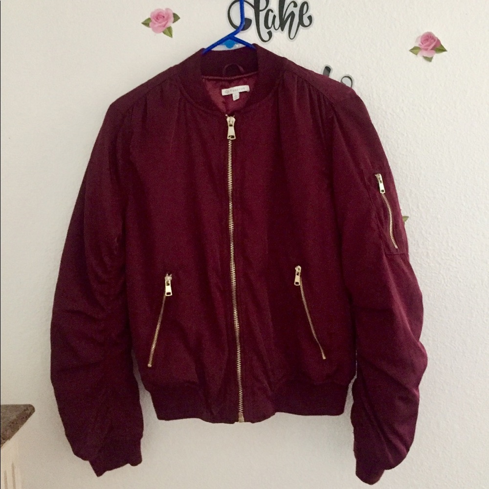 Bomber Jacket burgundy